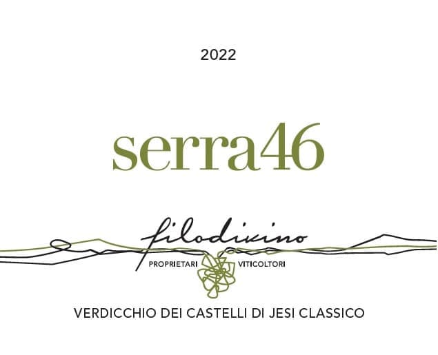 Verdicchio dei Castelli di Jesi Classico doc 2022 Organic – Serra46